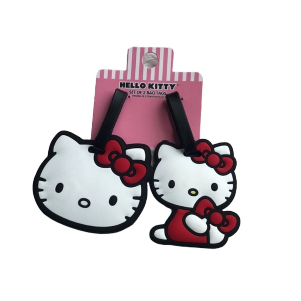 Hello Kitty Luggage Tag Set